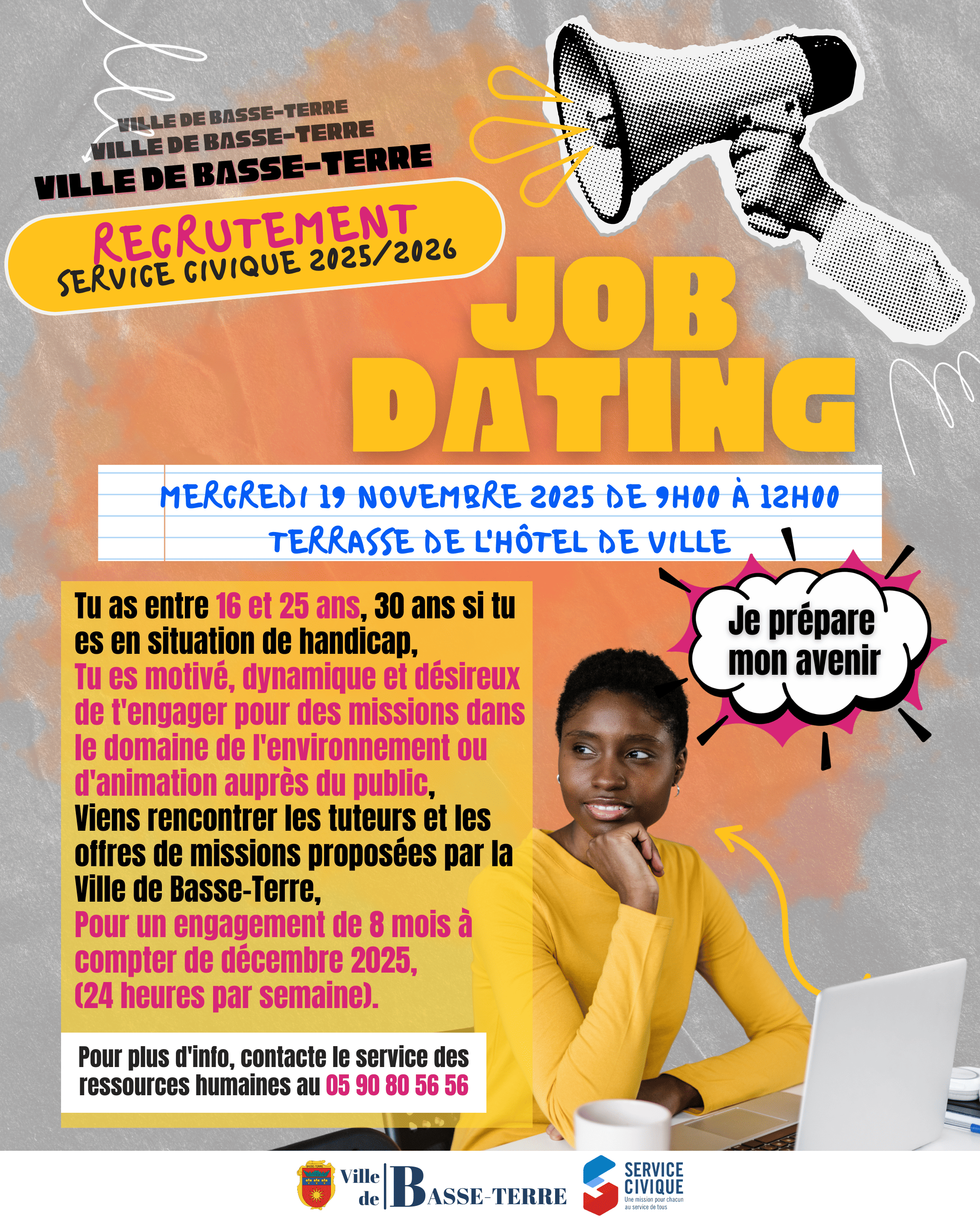 JOB DATING – SERVICE CIVIQUE 2025/2026
